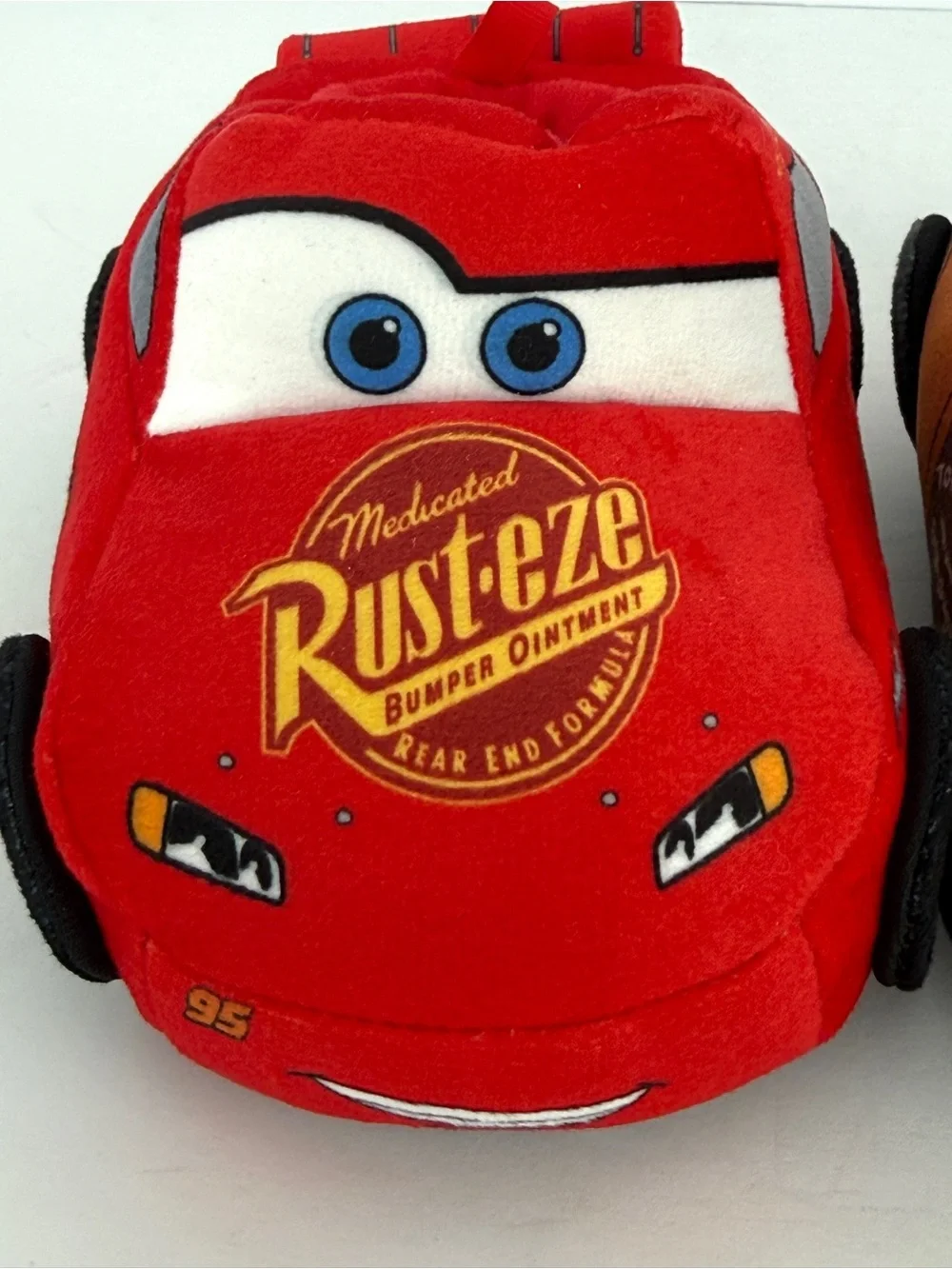 Disney Pixar Cars Lightning McQueen and Mater Plush Toddler House Slippers